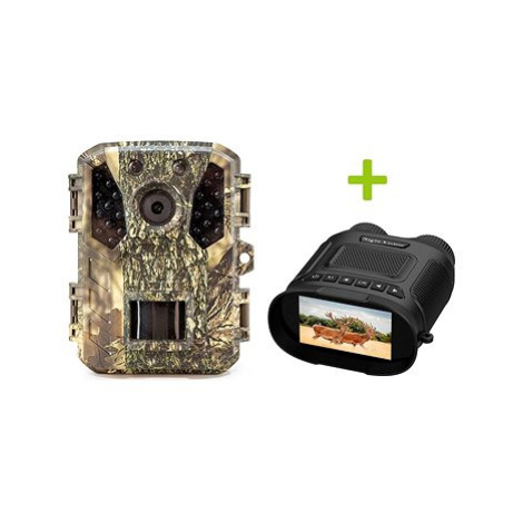 Fotopast OXE Gepard II a binokulární noční vidění OXE DV29 + 32GB SD karta a 4ks baterií ZDARMA!
