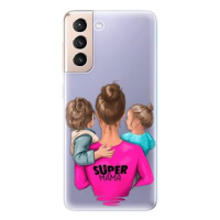 iSaprio Super Mama - Boy and Girl pro Samsung Galaxy S21