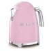 Rychlovarná konvice Smeg 50's style KLF03PKEU / 2400 W / 1,7 l / růžová Varianta: ivi2