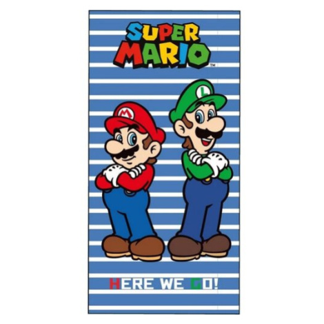 Dětská osuška Super Mario a Luigi