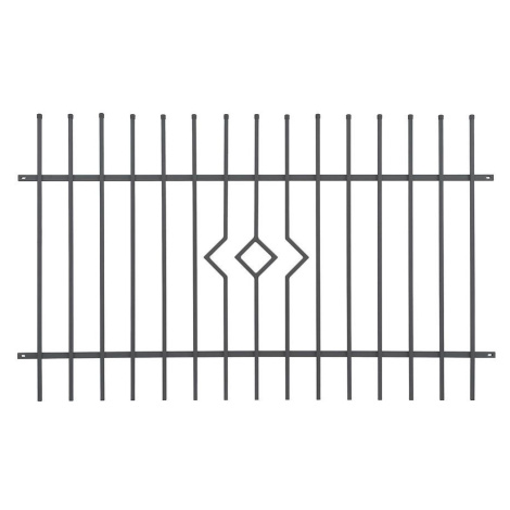 Panel plotový Porto 2 2m|1,2m ZN+RAL7016 POLBRAM