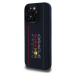 Oracle Red Bull Racing Silicone Vertical Logo MagSafe kryt iPhone 16 Pro modrý