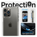 Spigen Ultra Hybrid pouzdro na iPhone 14 Pro 6.1" Frost clear