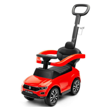 TOYZ Odrážedlo VW T-ROC červené s vodicí tyčí