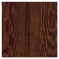 Čtvercový jídelní stůl GALWEY, 60x75x60 cm, masiv borovice/moření ořech