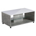 Konferenční stolek carter - beton/bílá