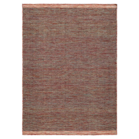 Červený vlněný koberec Universal Kiran Liso, 120 x 170 cm