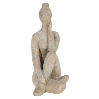 Venkovní dekorace Lady Yoga II, 12,5 x 29,5 cm