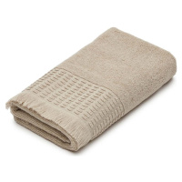 Béžový bavlněný ručník 50x90 cm Veta – Kave Home