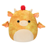 Plyšový mazlíček Squishmallows Zlatý drak - Dieric, 40 cm