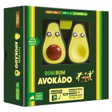 Bum Bum Avokádo - vybíjecí karetní hra Exploding Kittens