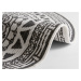 NORTHRUGS - Hanse Home koberce Kusový koberec Twin Supreme 103856 Coron Black/Cream kruh – na ve