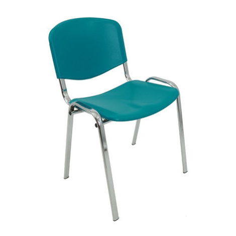 Konferenční plastová židle ISO CHROM Mazur