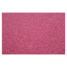 Vopi koberce Kusový koberec Eton růžový srdce - 100x120 srdce cm