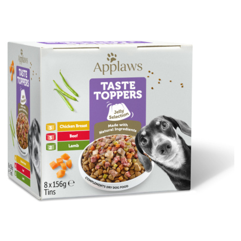 Applaws Taste Toppers zkušební balení 8 x 156 g - zkušební balení (želé)