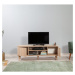 Hanah Home TV stolek Truva 140 cm dub sonoma