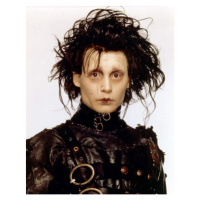 Umělecká fotografie Johnny Depp, Edward Scissorhands 1990 Directed By Tim Burton, (30 x 40 cm)