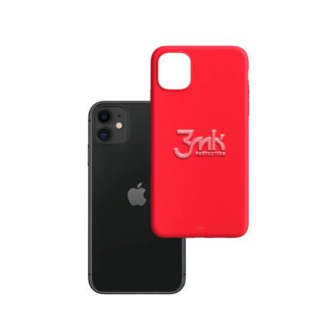 Ochranný kryt 3mk Matt Case pro Apple iPhone 12/12 Pro, červená
