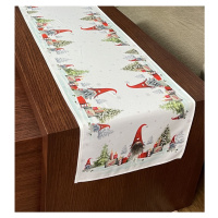 Vánoční ubrus - běhoun na stůl GNOMES I. 40x160 cm Mybesthome