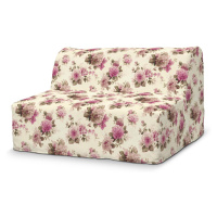 Dekoria Potah na pohovku Lycksele - jednoduchý, růžovo - béžové růže na krémovém pozadí, sofa Ly