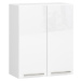 Ak furniture Závěsná kuchyňská skříňka Olivie W 60 cm bílá