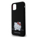 Zadní kryt Hello Kitty Liquid Silicone Daydreaming Logo pro Apple iPhone 11, black