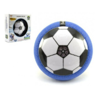 Air Disk fotbalový míč vznášející se plast 14cm na baterie se světlem v krabičce