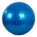 Gymnastický masážní míč 60 cm s pumpičkou, modrá