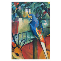 Obrazová reprodukce The Zoological Garden, August Macke, 26.7 × 40 cm