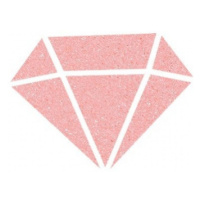 Diamantové barvy pudr. růžová 80 ml Aladine