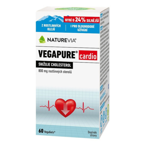 Naturevia Vegapure Cardio 800 Mg 60 kapslí