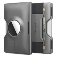 Pouzdro Spigen Wallet S Card Holder, gunmetal - AirTag (AMP02303)