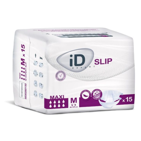 iD Slip Medium Maxi plenkové kalhotky s lepítky 15 ks