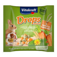 Vitakraft All Rodent pochoutka Carotties Mini Drops  40g