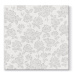 PAW - Ubrousky AIRLAID L 40x40cm Subtle Roses Silver