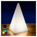 Epstein-Design Bateriová RGB LED pyramida, 54 cm