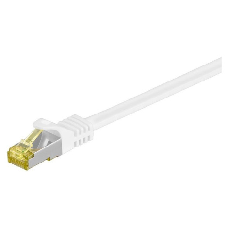 MicroConnect patch kabel S/FTP, RJ45, Cat7, 5m, bílá - SFTP705W