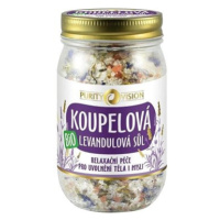 Purity Vision Levandulová koupelová sůl 400 g