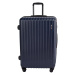 Sada 3ks cestovních kufrů na kolečkách Compactor Terra,S+L+XL, včetně pumpy,váhy,zámek TSA,tmavě