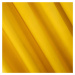 Dekorační velvet závěs s řasící páskou PIERRE CARDIN mustard/hořčicová 140x270 cm (cena za 1 kus