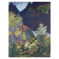 Obrazová reprodukce Landscape, Gauguin, Paul (1848-1903), 30 × 40 cm