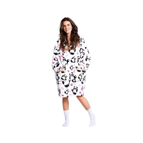 Cozy Noxxiez Panda - hřejivá televizní mikinová deka pro teenagery a dospělé