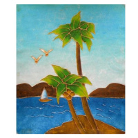 Obraz - Kokosové stromy