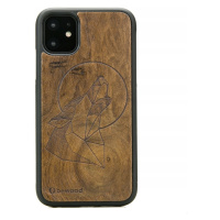 Pouzdro Bewood pro iPhone 11 Vlk Imbuia