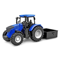 Kids Globe traktor modrý se sklápěčkou volný chod 27,5cm