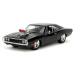 Rychle a zběsile auto 1970 Dodge Charger 1:24 + figurka Dominic Toretto