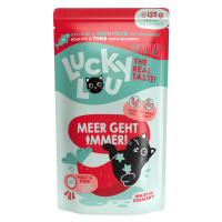 Lucky Lou Lifestage Adult drůbež a tuňák 16 × 125 g