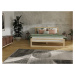 Benlemi Dvoulůžková postel DELUXE Zvolte barvu: Bílá, Zvolte rozměr: 160 x 200 cm
