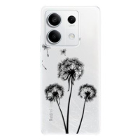 iSaprio Three Dandelions - black - Xiaomi Redmi Note 13 5G