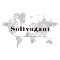 Mapa Solivagant definition world map, Blursbyai, 40 × 26.7 cm